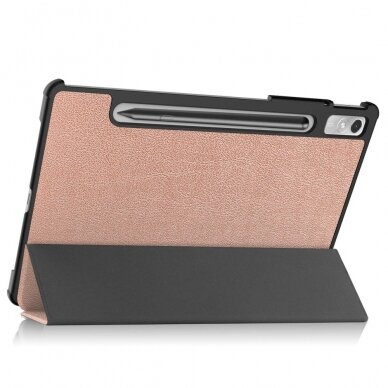 Lenovo Tab P11 Pro (2nd Gen) 11.2" rausvas TRIFOLD dėklas 5