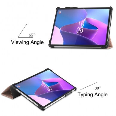 Lenovo Tab P11 Pro (2nd Gen) 11.2" rausvas TRIFOLD dėklas 7