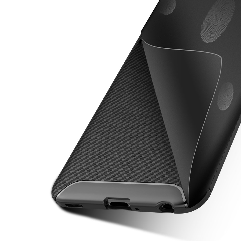LG V40 ThinQ juoda BEETLE CARBON nugarėlė 5