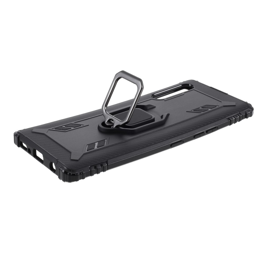 LG Velvet juoda RING FINGER nugarėlė 6