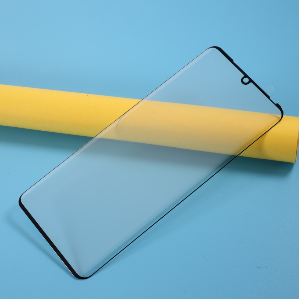 LG Velvet juodas pilnas 5D stiklas 4