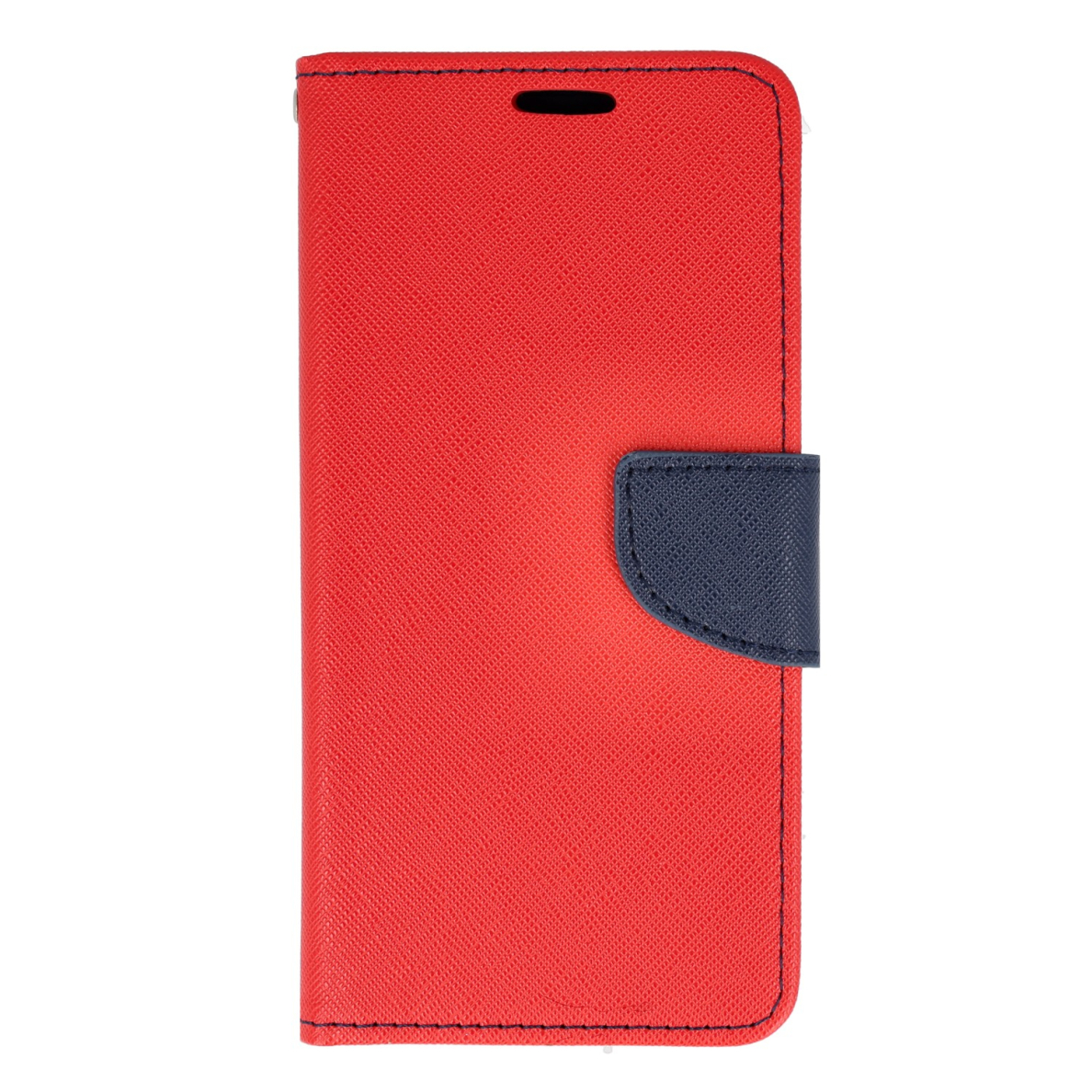 LG G7 THINQ raudonas FANCY DIARY dėklas