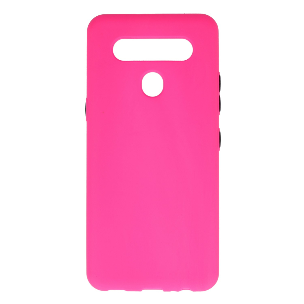 LG K51S neo rožinė SOLID SILICONE nugarėlė