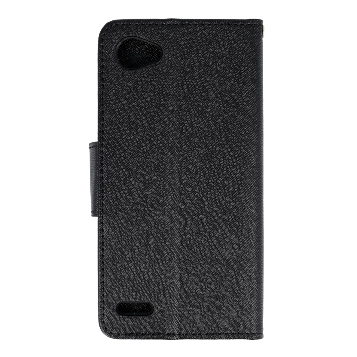 LG Q6 juodas FANCY DIARY dėklas 1