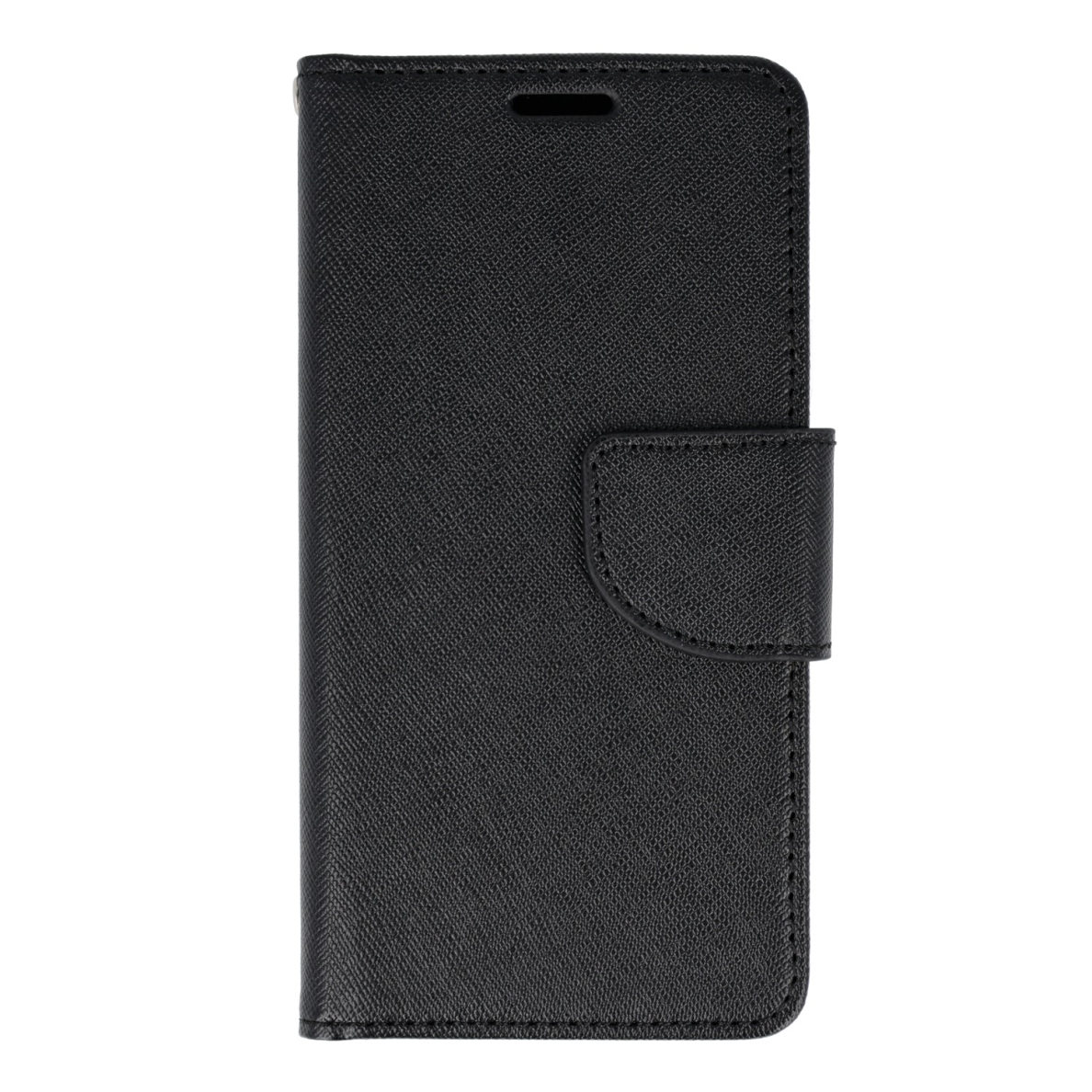 LG Q6 juodas FANCY DIARY dėklas