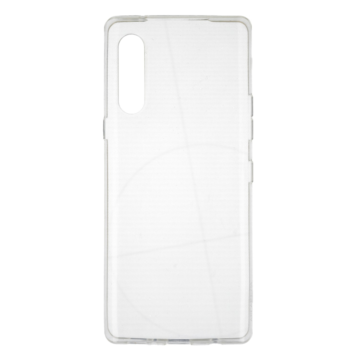 LG Velvet skaidri Ultra Slim nugarėlė