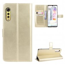 LG VELVET aukso spalvos Tracy K.FLEXI dėklas