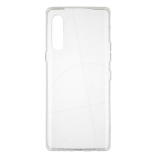 LG Velvet skaidri Ultra Slim nugarėlė