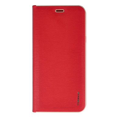 LG K40 raudonas VENBOOK dėklas