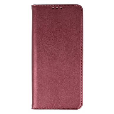 LG K42 bordo spalvos Magnetic dėklas