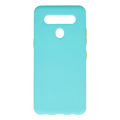 LG K51S mėtos spalvos SOLID SILICONE nugarėlė