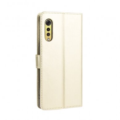 LG VELVET aukso spalvos Tracy K.FLEXI dėklas 11