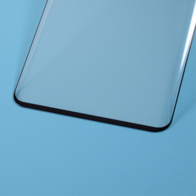 LG Velvet juodas pilnas 5D stiklas 3