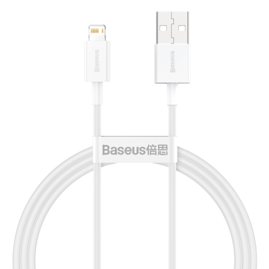 LIGHTNING Baseus white laidas 1M CALYS-A02