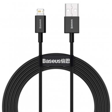 LIGHTNING Baseus black laidas 0.5m CALKLF-AG1