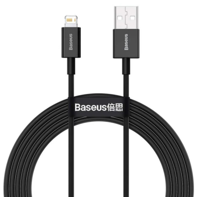 LIGHTNING Baseus black laidas 0.5m CALKLF-AG1