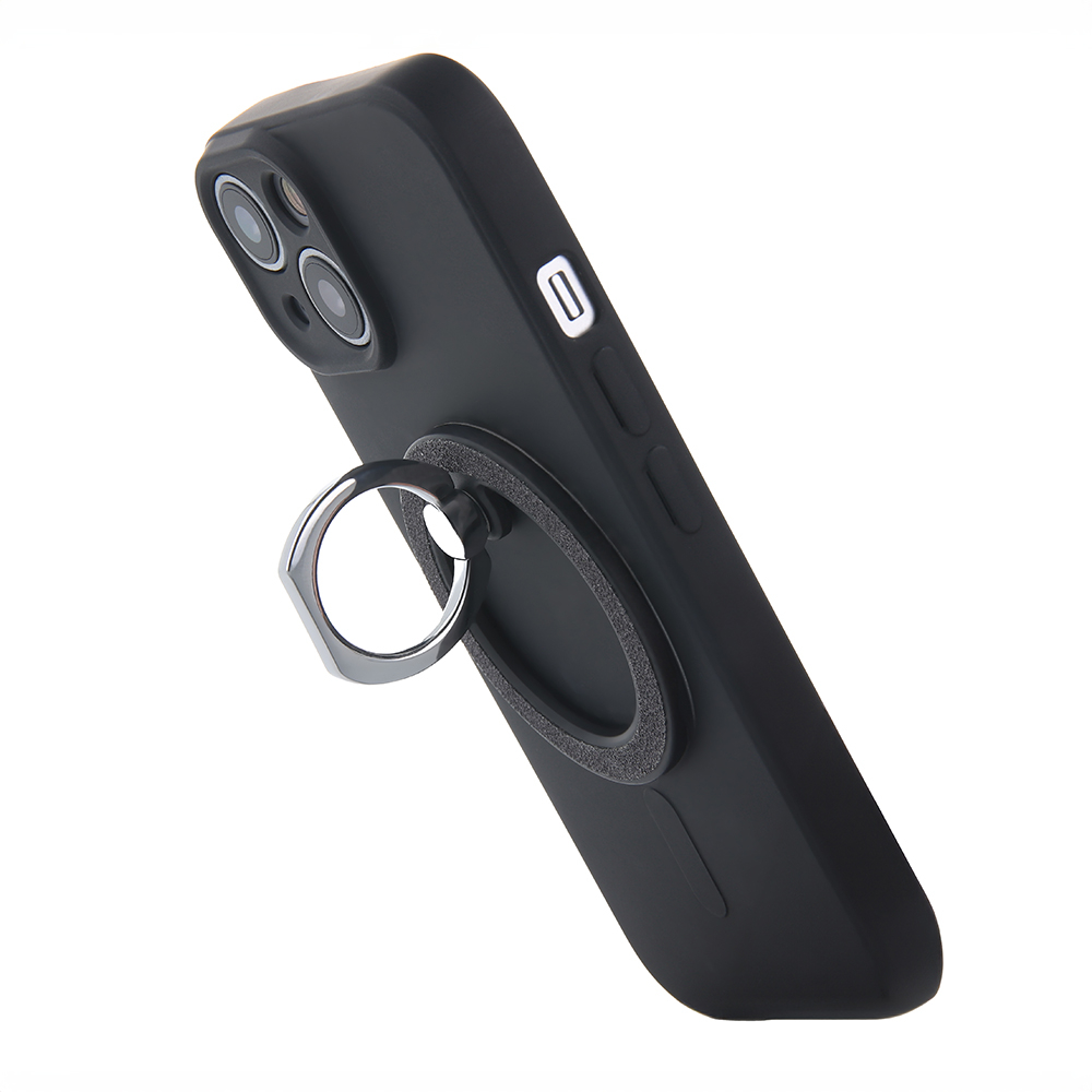 Magnetinis laikiklis - žiedas black Glitter 4