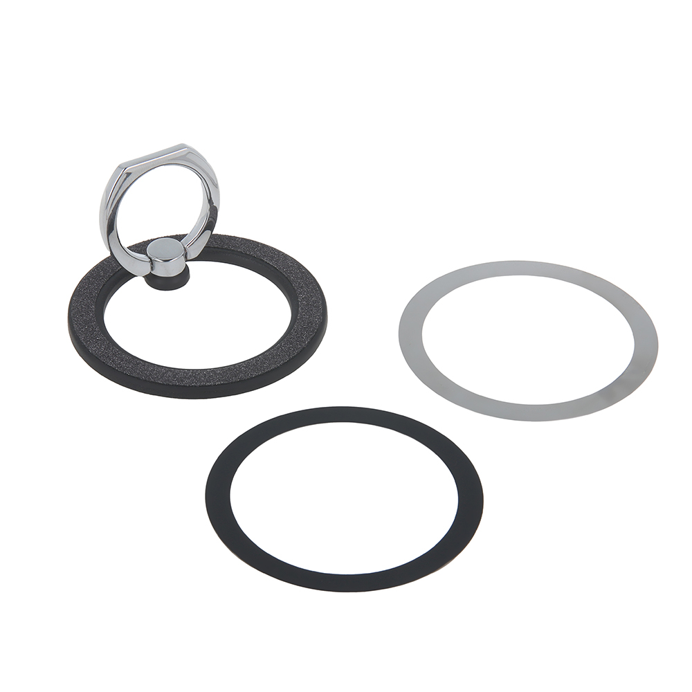 Magnetinis laikiklis - žiedas black Glitter 1