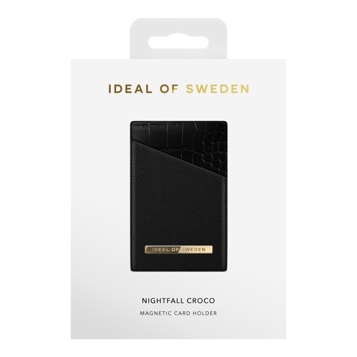 Magnetinė įmautė kortelėms iDeal Of Sweden Holder Nightfall Croco 2