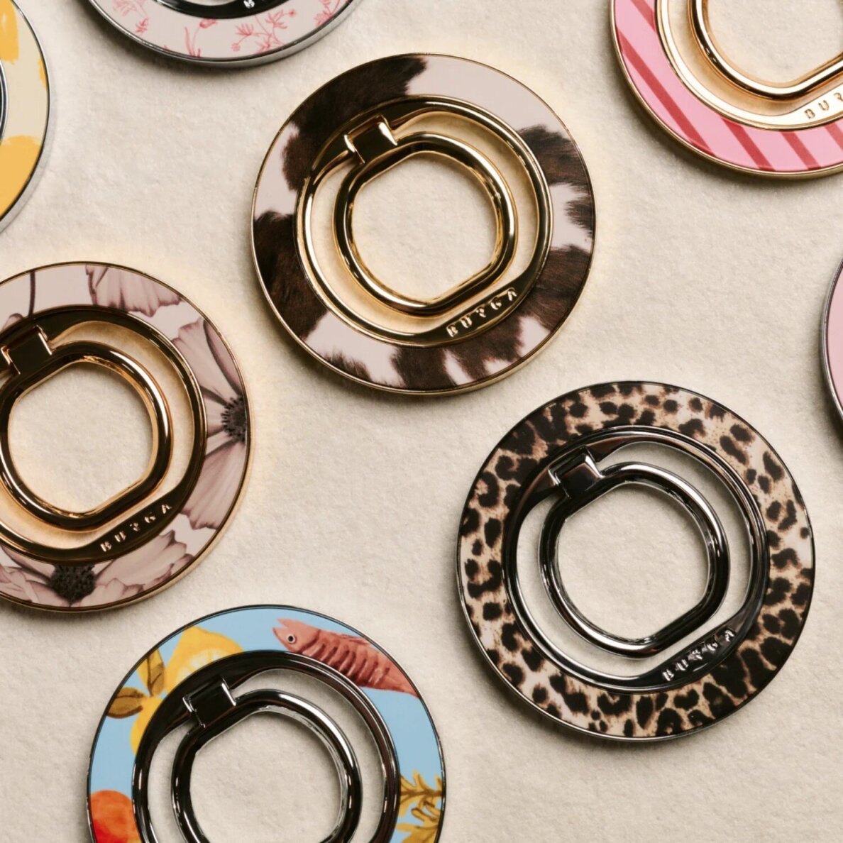 Magnetinis laikiklis - žiedas Celestial Gold BURGA 5