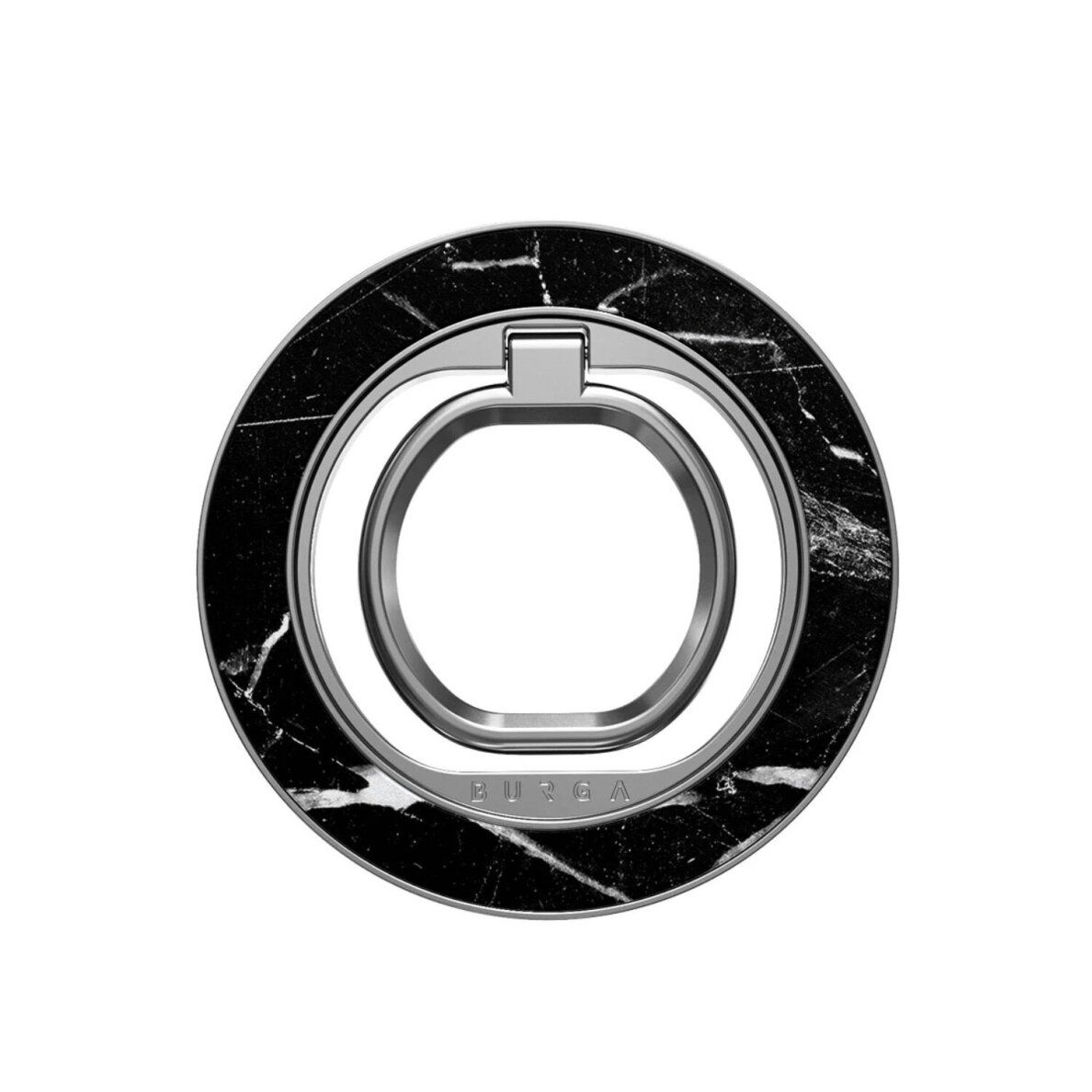 Magnetinis laikiklis - žiedas Noir Origin Silver BURGA