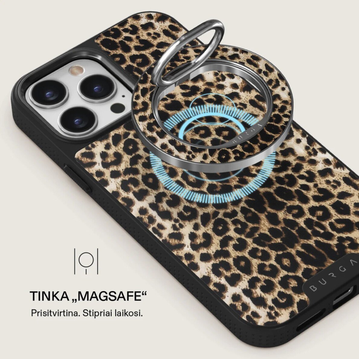 Magnetinis laikiklis - žiedas Player Gold BURGA 2