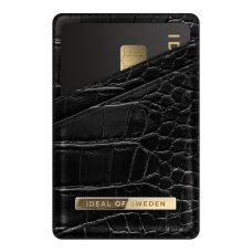 Magnetinė įmautė kortelėms iDeal Of Sweden Holder Black Croco