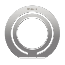 Magnetinis laikiklis silver BASEUS SINGLE-RING SUCH000012