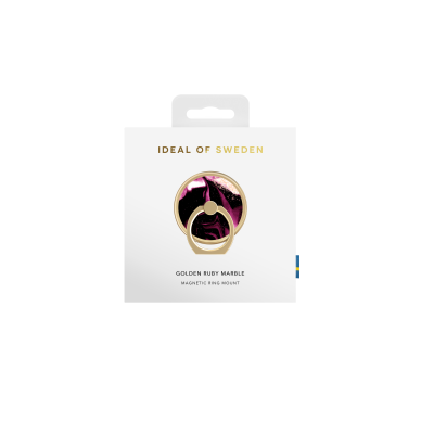Magnetic Ring Mount iDeal Of Sweden Golden Ruby Marble 2