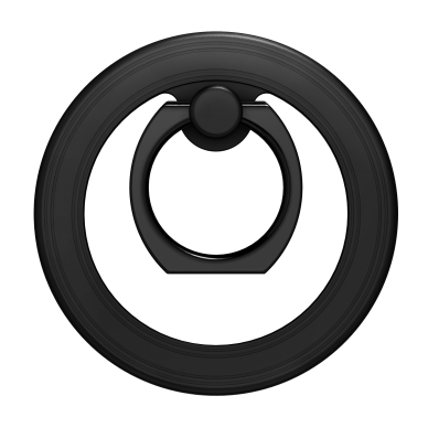 Magnetinis iDeal Of Sweden žiedas MagSafe Ring Mount Black
