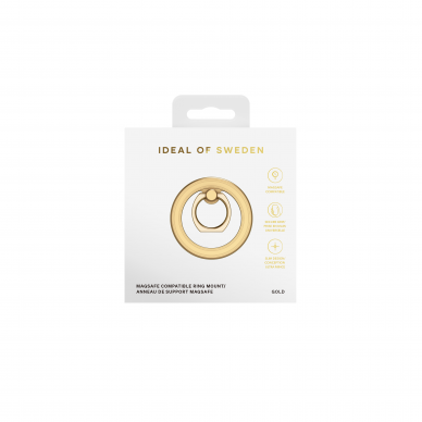 Magnetinis iDeal Of Sweden žiedas MagSafe Ring Mount Gold 3