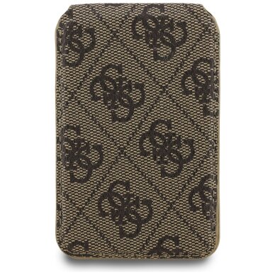 Magnetinė įmautė kortelėms brown GUESS 4G Stand & Mirror 11