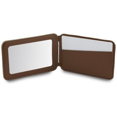 Magnetinė įmautė kortelėms brown GUESS 4G Stand & Mirror 12
