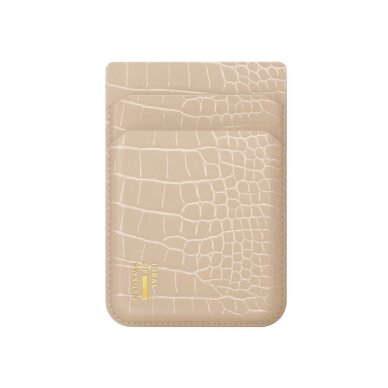 Magnetinė įmautė kortelėms iDeal Of Sweden Magsafe Warm Beige Croco