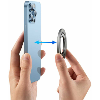 Magnetinis laikiklis grey BASEUS SINGLE-RING SUCH000013 5 Magnetinis laikiklis grey BASEUS SINGLE-RING SUCH000013 5