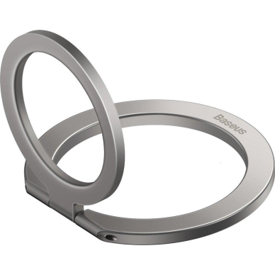 Magnetinis laikiklis silver BASEUS SINGLE-RING SUCH000012 1