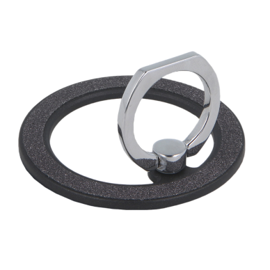 Magnetinis laikiklis - žiedas black Glitter