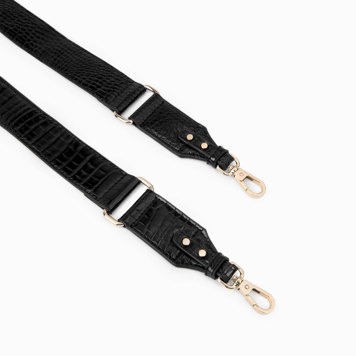 Medium Lia Baguette iDeal Of Sweden Bag Neo Noir Croco 3