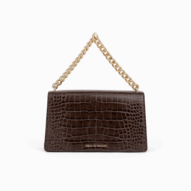 Medium Lia Baguette iDeal Of Sweden Deep Walnut Croco 2