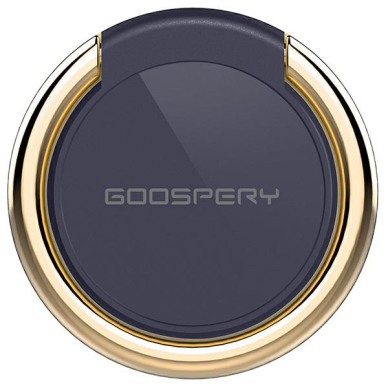 Mercury žiedas black/gold