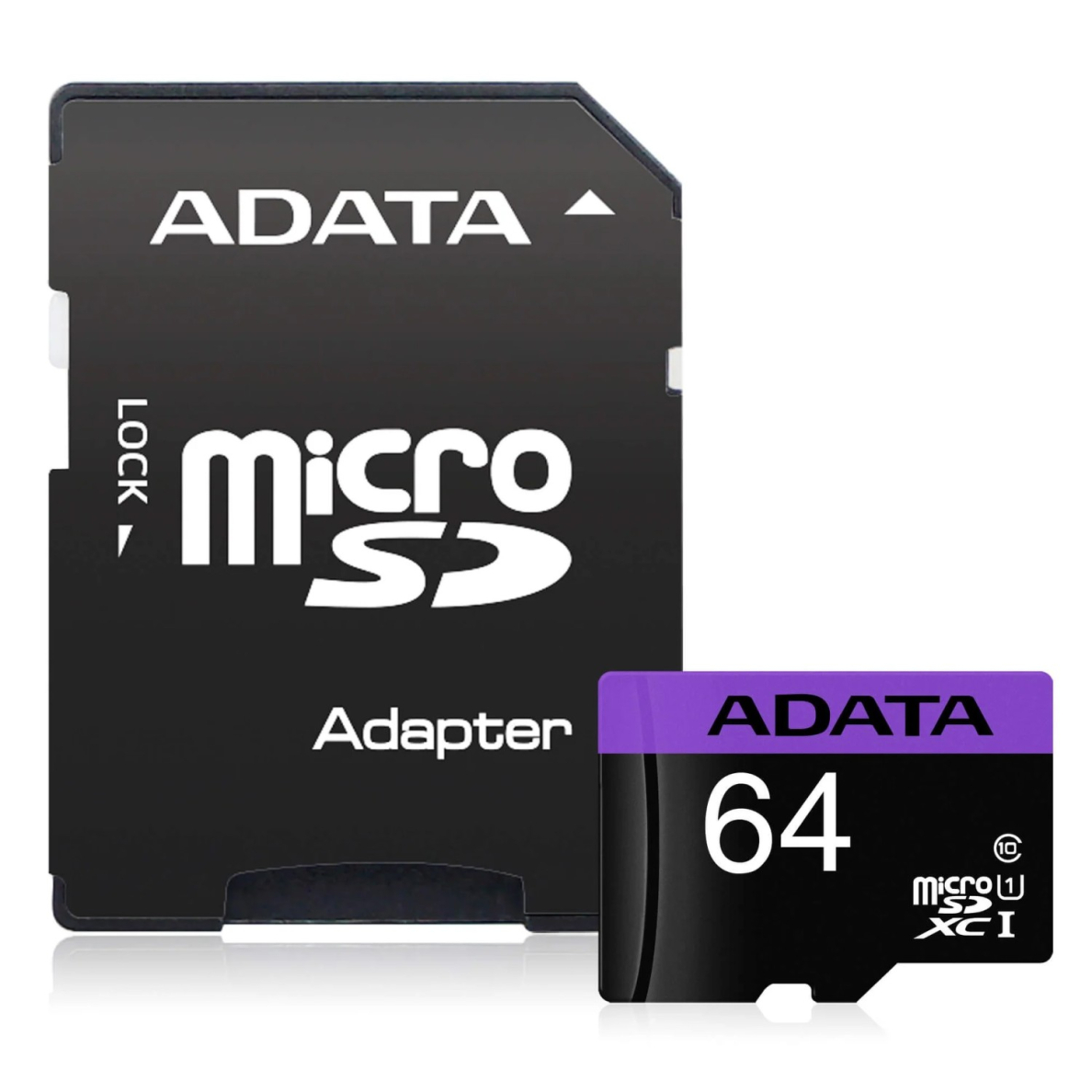 MicroSD 64GB ADATA atmint. korta 10kl.