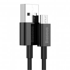 Micro USB Baseus juodas laidas 1m CAMYS-01