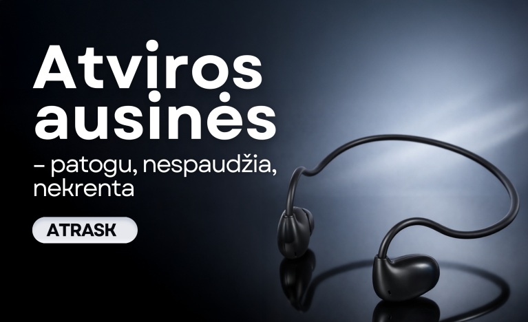 Air conduction ausinės