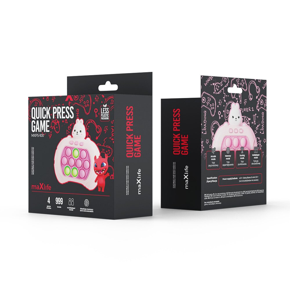 Nešiojamas žaidimas MAXLIFE Rabbit MXPS-100 8