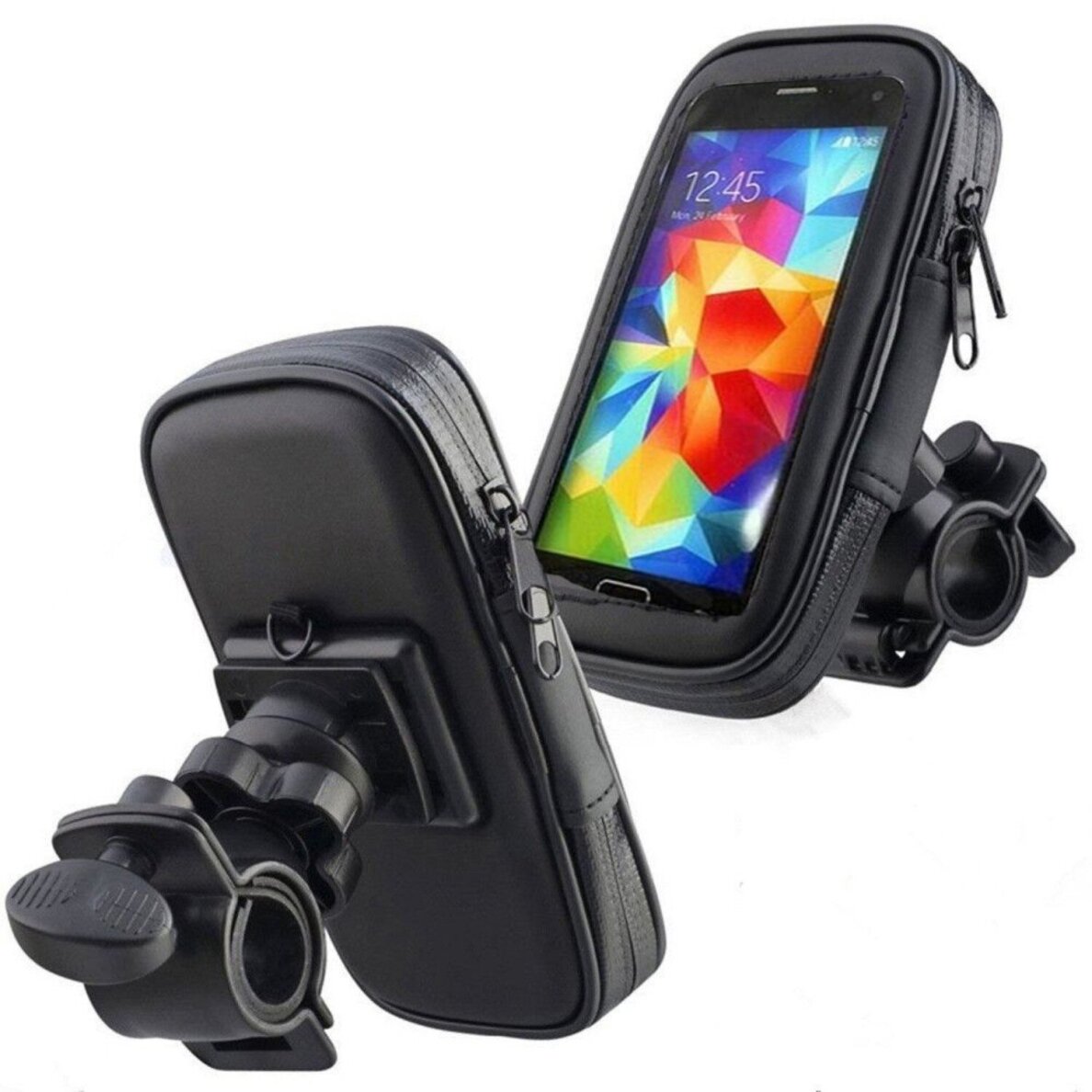 Neperšlampamas laikiklis dviračiui / motociklui / paspirtukui 02 5.5"