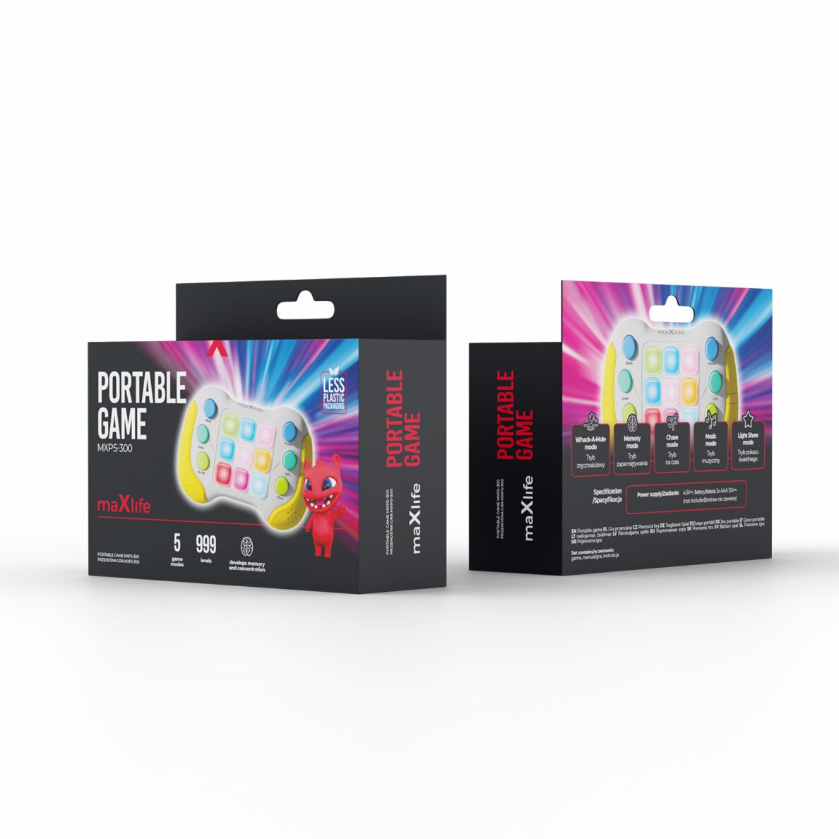 Nešiojamas žaidimas MAXLIFE MXPS-300 3