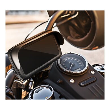 Neperšlampamas laikikllis dviračiui / motociklui / paspirtukui 02 5.5" 1 Neperšlampamas laikikllis dviračiui / motociklui / paspirtukui 02 5.5" 1