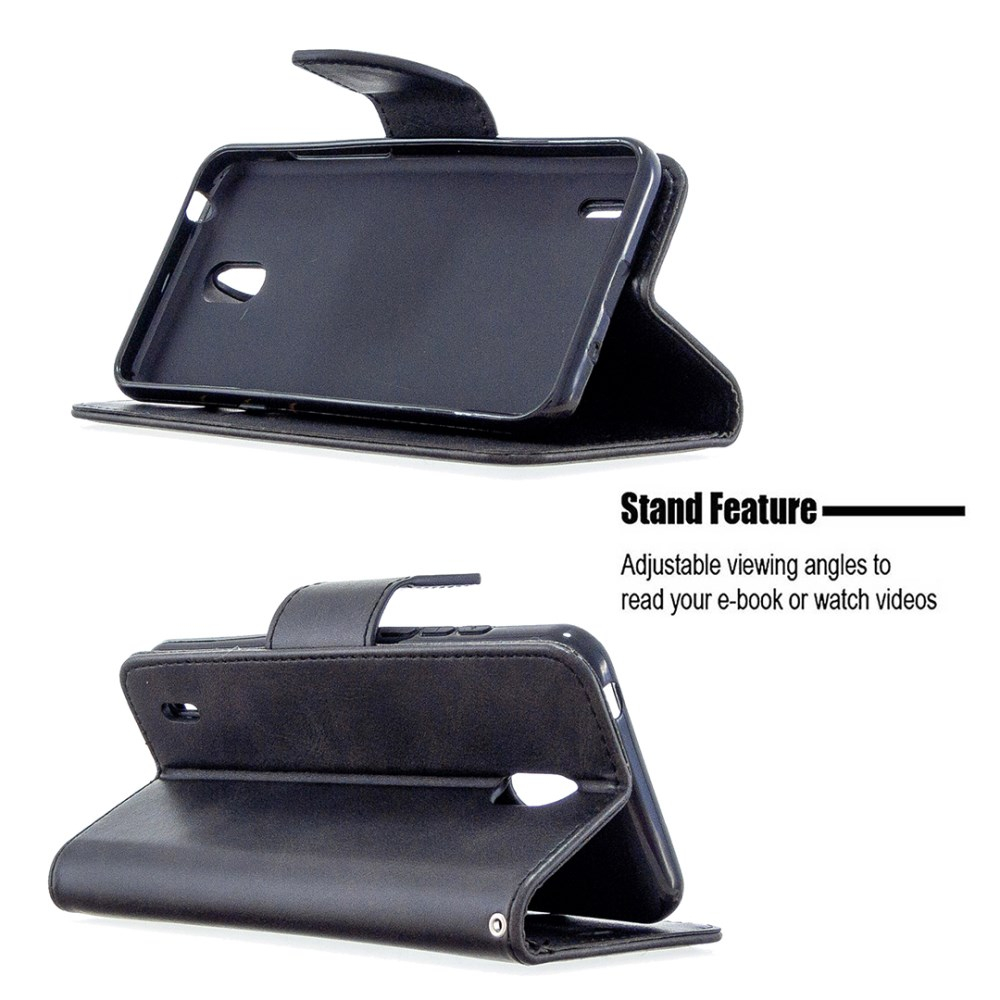 NOKIA 1.3 juodas Tracy Vintage dėklas 2