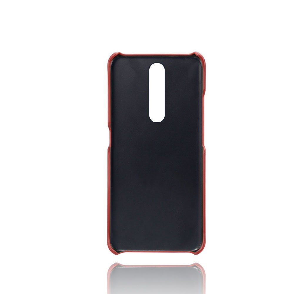Nokia 2.4 Tracy Leather Card raudona nugarėlė 4