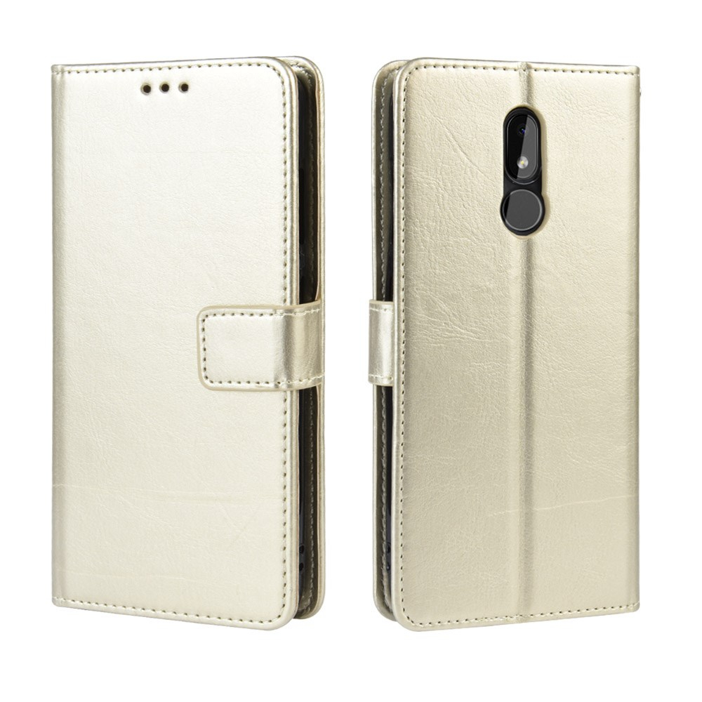 Nokia 3.2 aukso spalvos k.flexi šonu dėklas 8